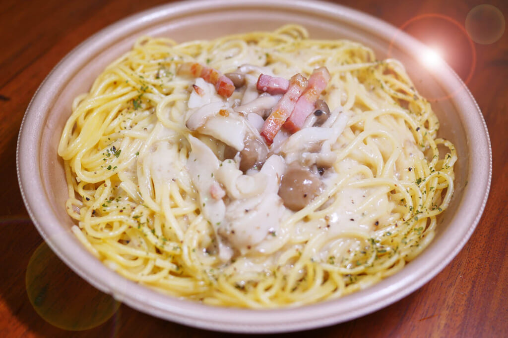 セブンイレブンの「ポルチーニ香るきのこのクリームソースパスタ」がポルチニってた話