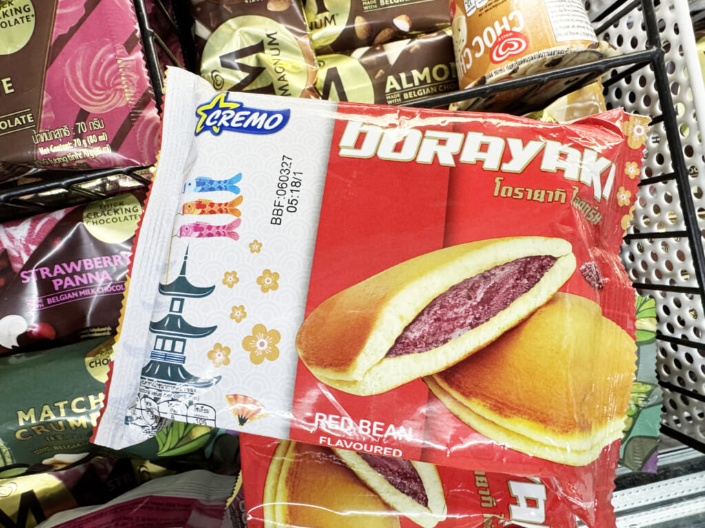 タイのコンビニでは「どら焼きアイスクリーム」が大人気 / ドラえもん人気が影響か